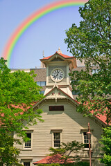 観光名所・札幌の時計台
