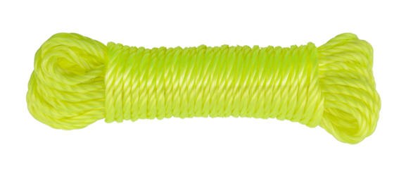 Mock up green rope roll