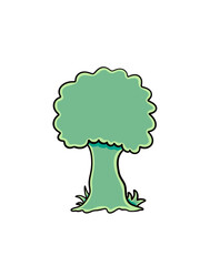 Fir Tree vector design illustration