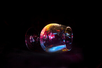 light bulb in a glass