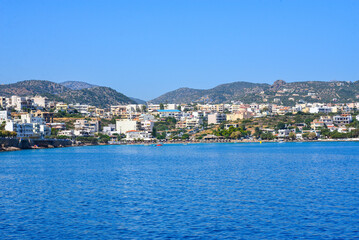 Naklejka na ściany i meble Agios Nikolaos, Kreta (Griechenland)