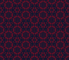 Abstract medley geometric pattern. A seamless background, vintage texture.	
