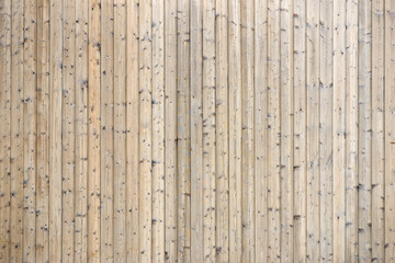 Front view of a wood wall