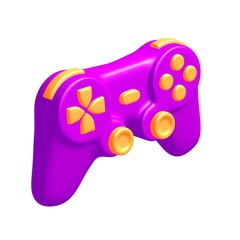 Game controller or gamepad for videogames.