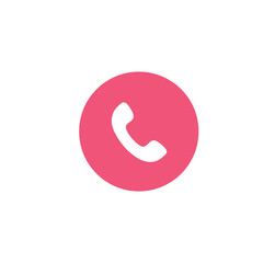 Fototapeta premium Phone Call vector icon. Style is flat rounded symbol, gray color, rounded angles, white background.