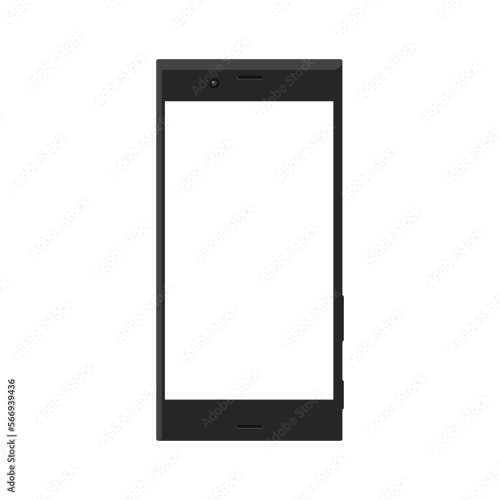 Poster 3d high quality vector mobile mockups. ultra realistic smartphone. device ui ux mockup for presentat