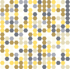 seamless hexagon military look illustration design
