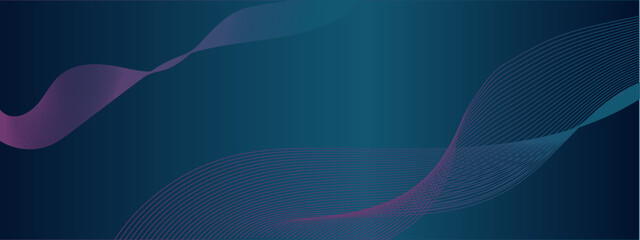 colorfull wavy with gradient blue background. abstract colorfull wavy background can be used for banner sale, wallpaper, for, brochure, landing page.