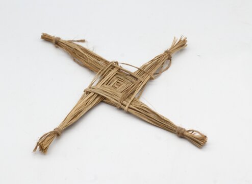 Cruz  de Santa Br&iacute;gida, patr&oacute;n de Irlanda. Imbolc 1 y 2 de febrero