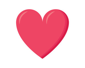 Romantic Heart Icon for Marriage Celebration