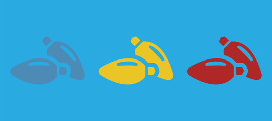 Garland icon, Christmas concept, vector illustration