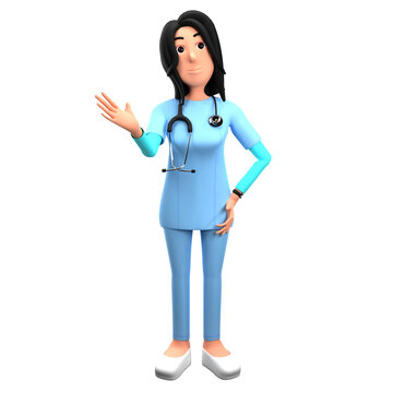 recommend clip art: health doctor 3d illustration. a medical expert who will provide healing to all his patients