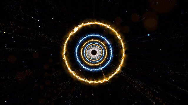 VJ light event particles concert dance game edm music stage party openers titles led neon tunnel background loop