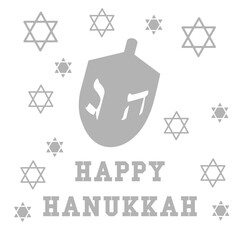 happy hanukkah concept, holiday, vector illustration