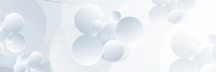 Abstract white background banner. White abstract banner design. Vector shaped background. Modern graphic template banner pattern for social media and web sites