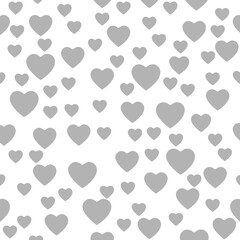 background with hearts, vector illustration