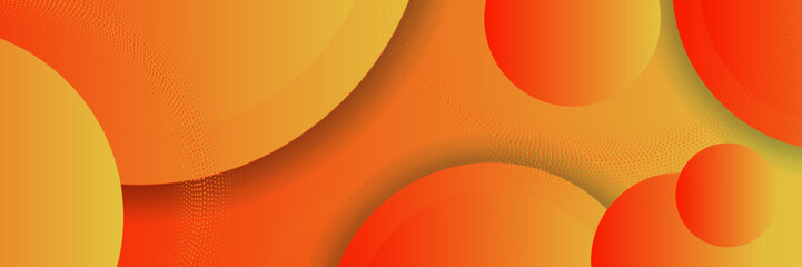 Abstract orange gradient background. Geometric modern design. Vector Illustration.