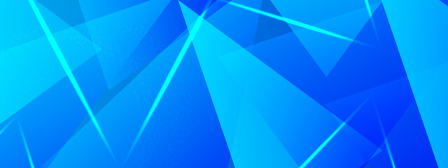 Obraz premium Abstract blue color background. Dynamic shapes composition. Vector illustration