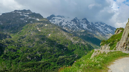 Fototapeta na wymiar Schweizer Alpen