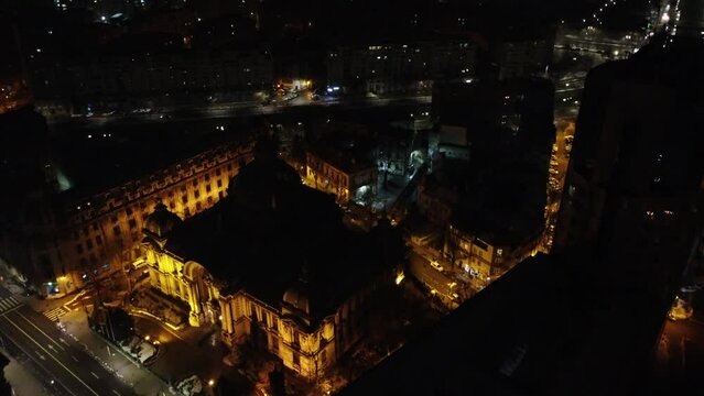 Here we have a view of central Bucharest