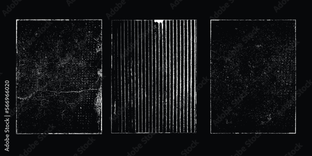 Aufkleber Grunge Urban Background.Texture Vector.Dust Overlay Distress Grain ,Simply Place illustration over any Object to Create grungy Effect .abstract,splattered , dirty, texture for your design. 