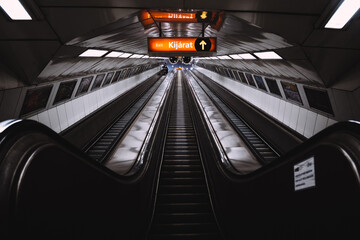 Subway in Budapest