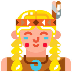 indian flat icon