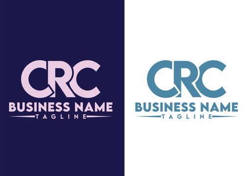 Letter CRC logo design vector template, CRC logo