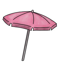 beach holiday items umbrella