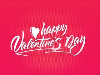 cute valentine's day card made in vector