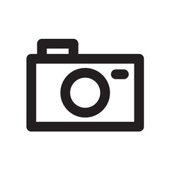 カメラ　アイコン（線の太さ三種）