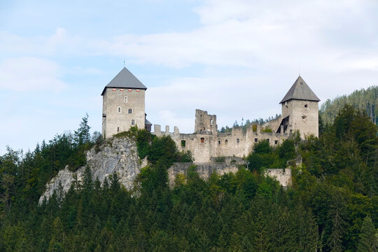 Ruine der Burg Gallenstein in &Ouml;sterreich
