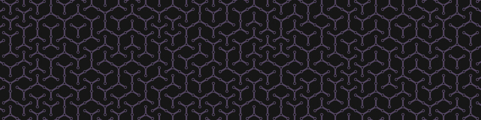  Hexagonal Maze pattern abstract illustration