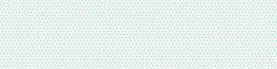 Obraz premium Hexagonal Maze pattern abstract illustration