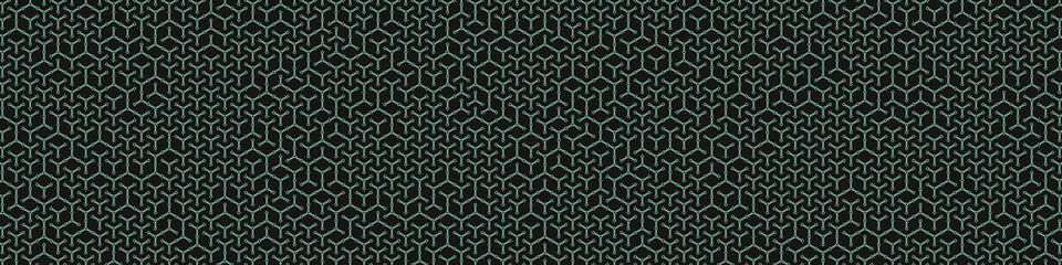  Hexagonal Maze pattern abstract illustration