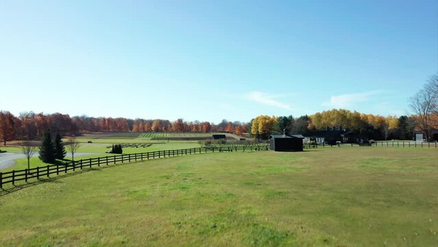 Canadian Farm Drone Clip - Fall