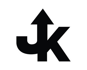 K letter vector creative design template elements