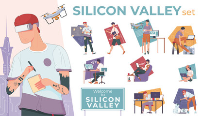 Silicon Valley Flat Compositions
