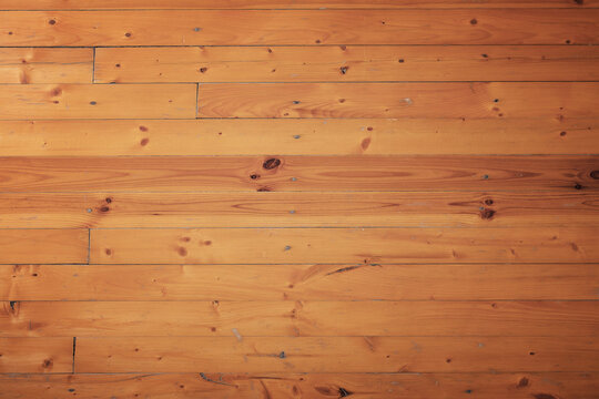 Old shabby parquet surface or wooden wall pattern with timbers material.