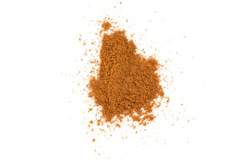 cinnamon powder closeup