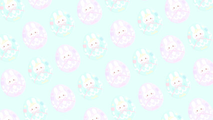 イースターエッグパターン壁紙★