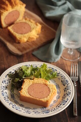 saucisson brioché