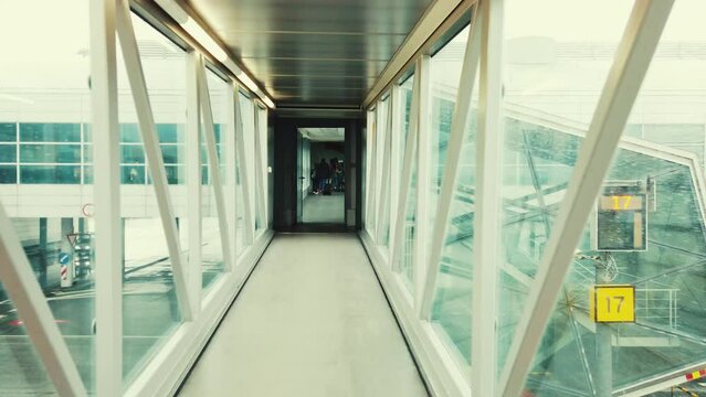 Charles de Gaulle Airport interior view
