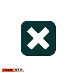 Obraz premium Icon vector graphic of prohibited sign