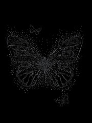 abstract design print on plain ground