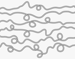 rope vector illustration