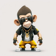 Mascot Character Monkey