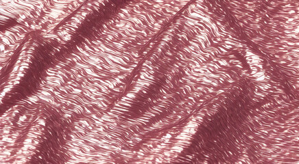 Vinyl plastic wrap texture - crumpled and stretched polyethylene