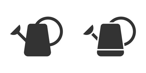 Watering can icon. Vector illustration.