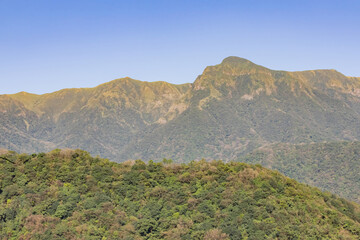 Sunny view of the beautiful landscape of Fish Road Historical Trail